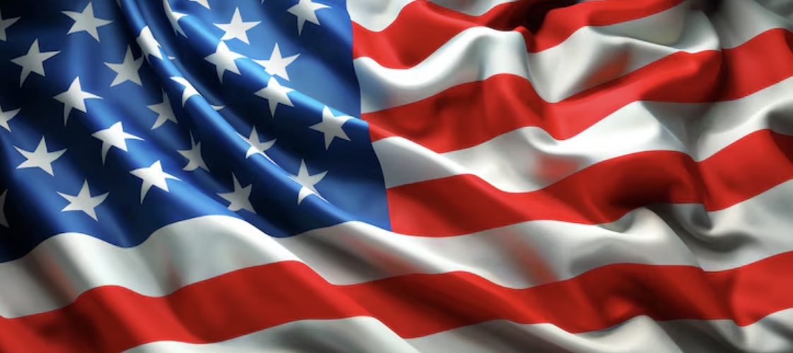 the American flag