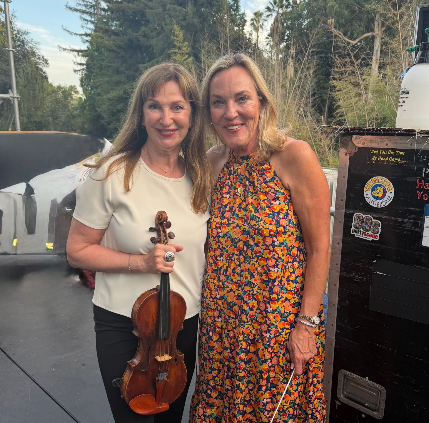 Irina and Kathryn Barger 